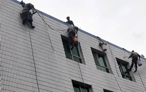 宁波蜘蛛人外墙清洗